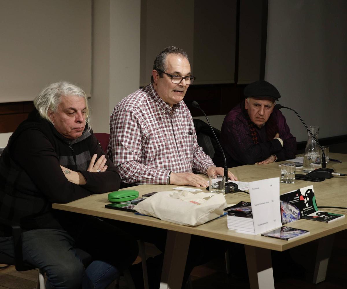 Un momento de la presentación.