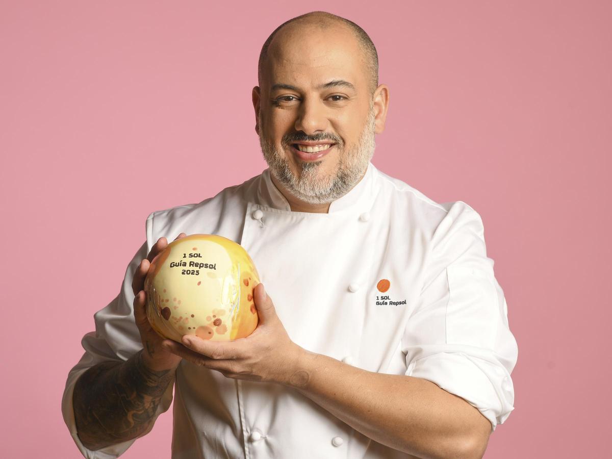 Eduardo Salanova con su Sol Guía Repsol