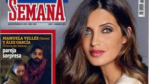 La revista ’Semana’ publica la nueva relación entre los actores Manuela Vellés (Velvet) y Alex García.