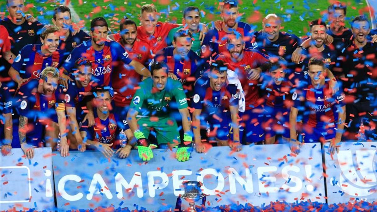 El Barça es el vigente campeón de la Supercopa