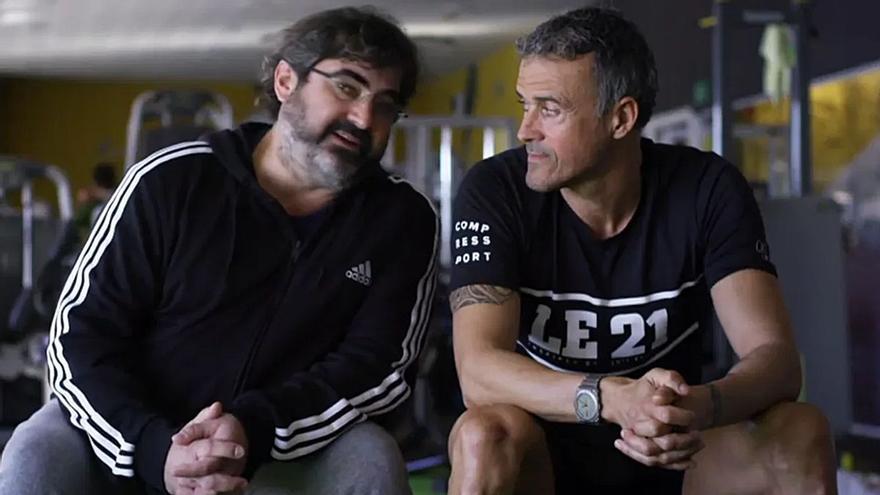 Jordi Évole revela la verdad de su &quot;cambio físico&quot; en una promo con cameo de Luis Enrique