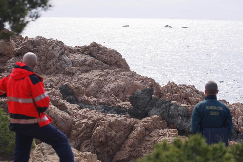 Quart dia de recerca del pescador desaparegut a Aigua Xelida