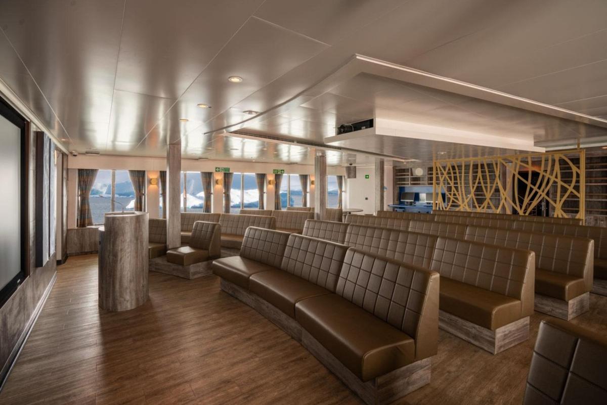 Así es el interior del crucero de lujo 'Hondius', en el que se ha registrado un brote de hantavirus