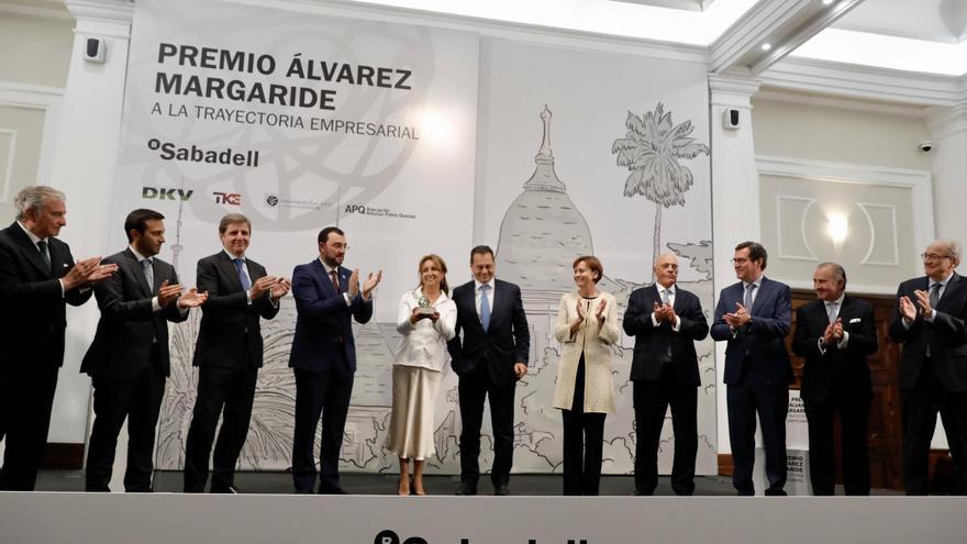 Obdulia Fernández y Víctor Madera reciben el premio &quot;Álvarez Margaride&quot;: &quot;Un ejemplo singular de generación de valor en España&quot;