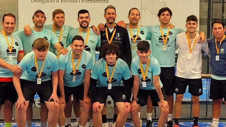 Punt Groc e Ibiza Pádel Indoor A, campeones de Primera categoría