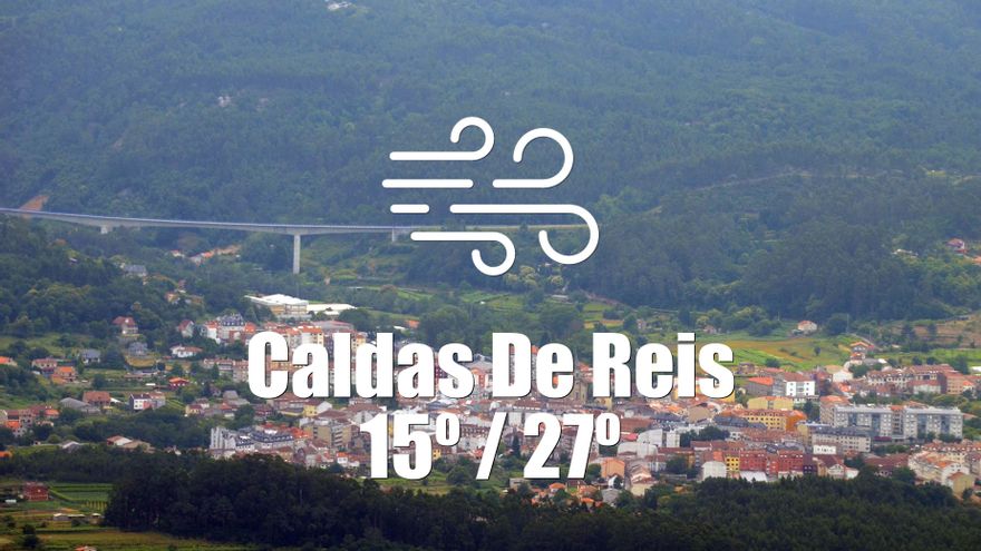 El tiempo en Caldas de Reis: previsión meteorológica para hoy, jueves 24 de julio