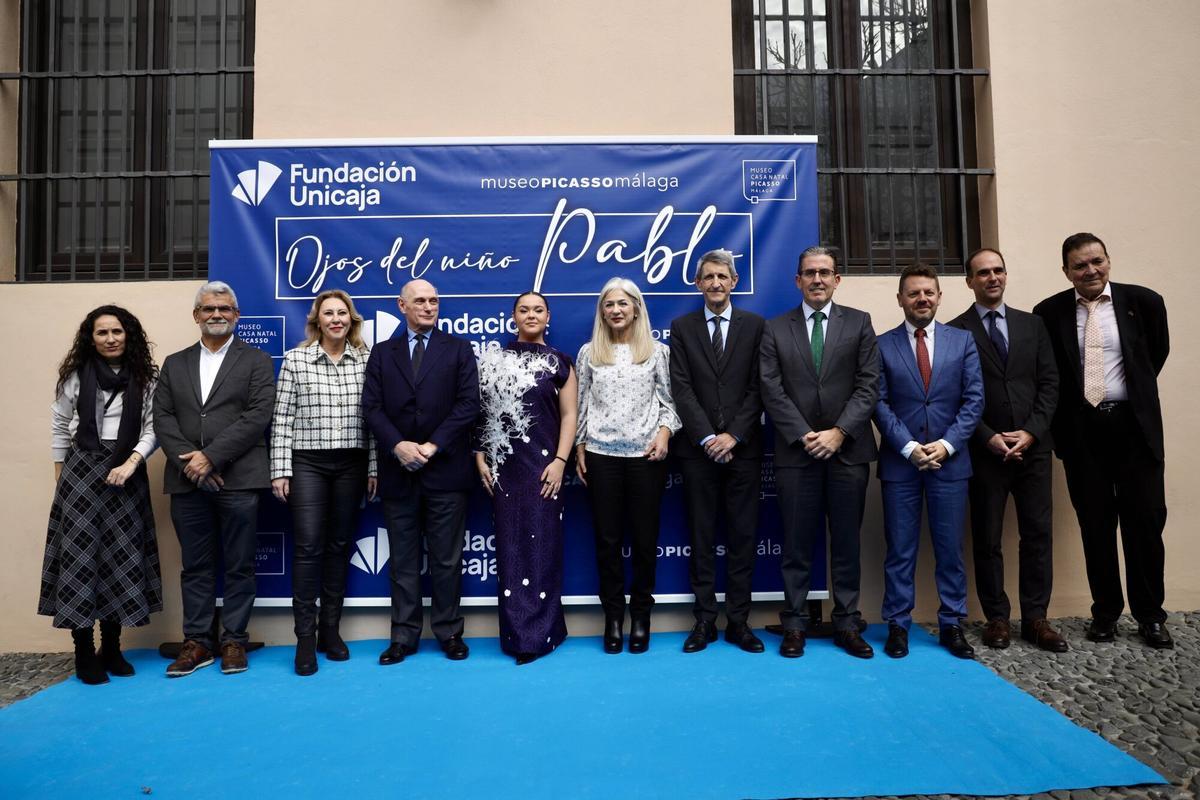 La consejera de Cultura y Deporte, Patricia del Pozo, asiste a la presentación de canción 'Ojos del niño Pablo', interpretada por la cantante Ana Romma, así como al videoclip correspondiente a este tema, vinculado al pintor malagueño