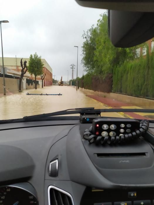 Lluvias en Los Alcázares