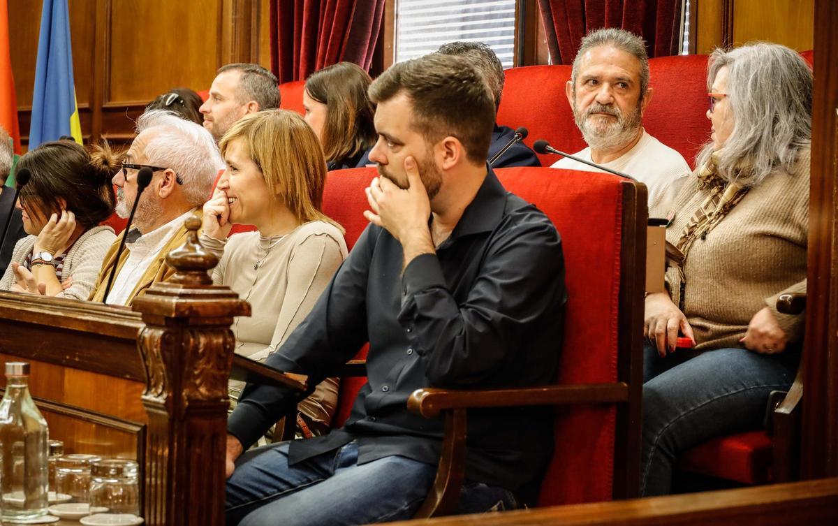 Imágenes del pleno de presupuestos de Alcoy Imágenes del pleno de presupuestos de Alcoy
