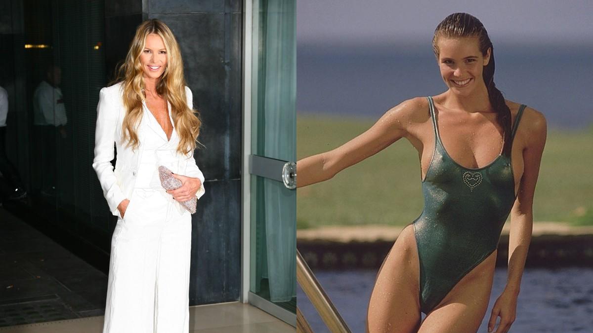 Elle Macpherson ahora y en su etapa de supermodelo.