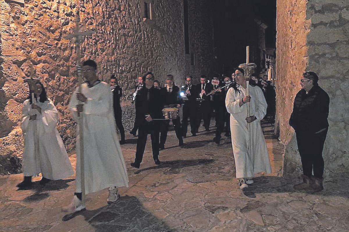 Procesiones Semana Santa Sant Enterrament: cofradía de la Esperanza y cofradía de la Agonía