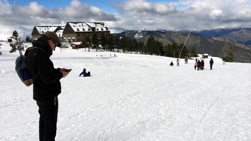 Pistes d&#039;esquí de Port Ainé, al Pallars Sobirà.