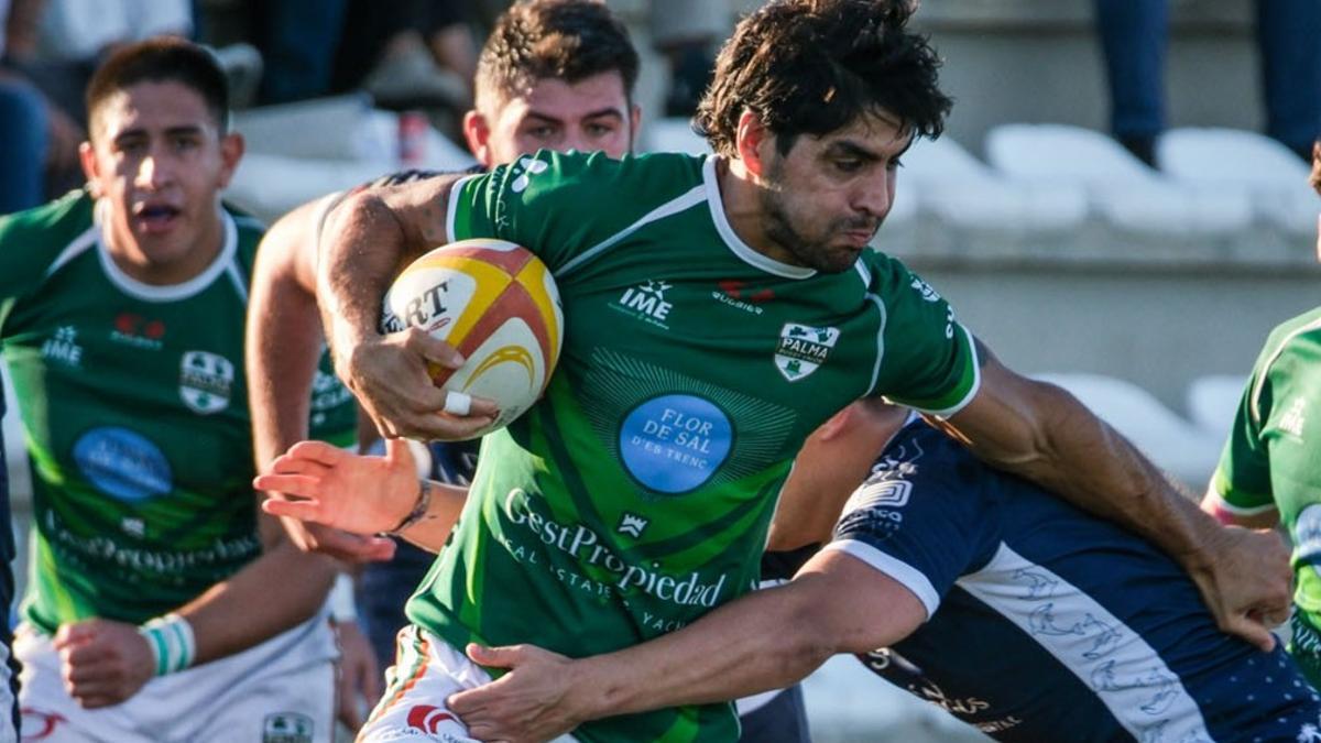 Lucas Escobedo, jugador del Palma Rugby Unión