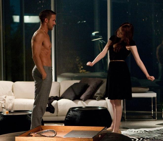 Ryan Gosling y Emma Stone, en una escena de 'Crazy, Stupid, Love.'