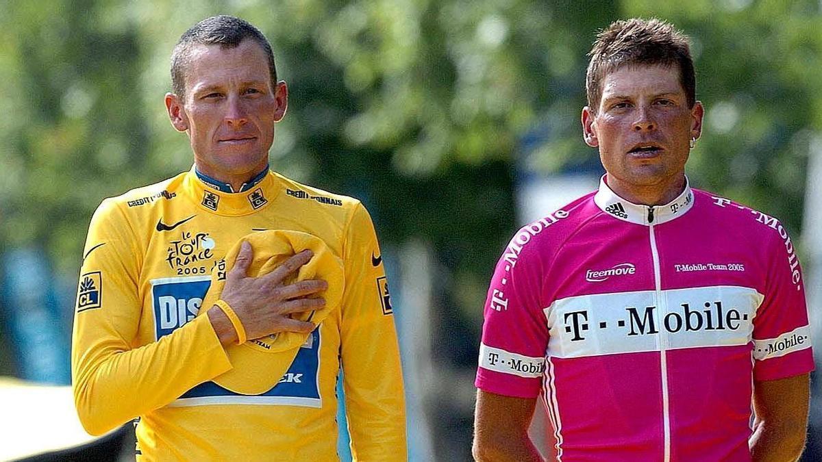 Ullrich y Armstrong