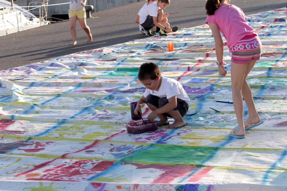 Velas hechas de sueños infantiles solidarios