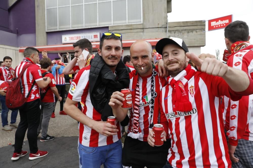 La Mareona en Valladolid para el play off del Sporting