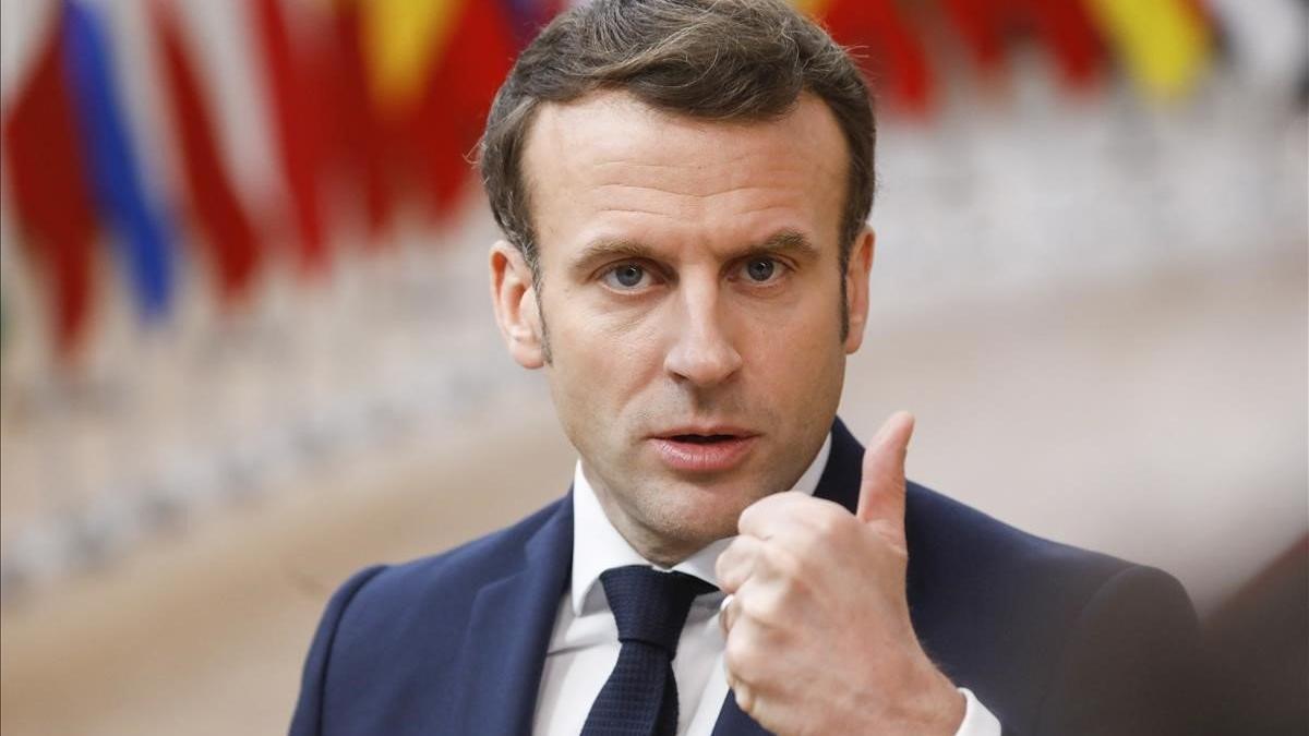 El presidente francés, Emmanuel Macron.