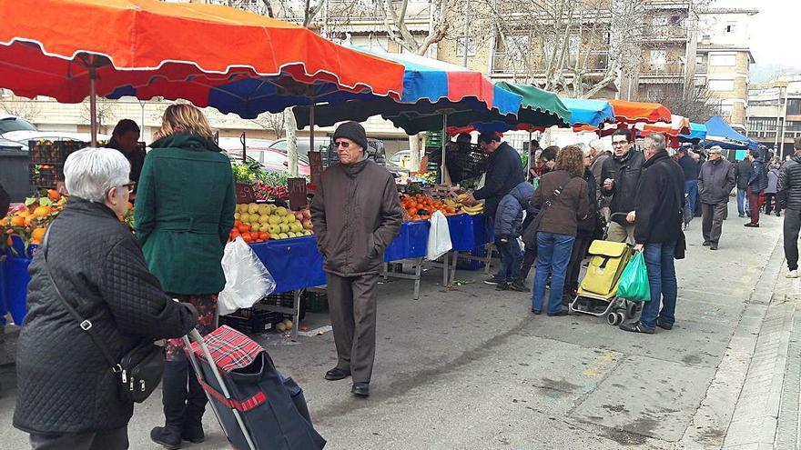El mercat setmanal de Sant Joan de Vilatorrada es fa els dijous