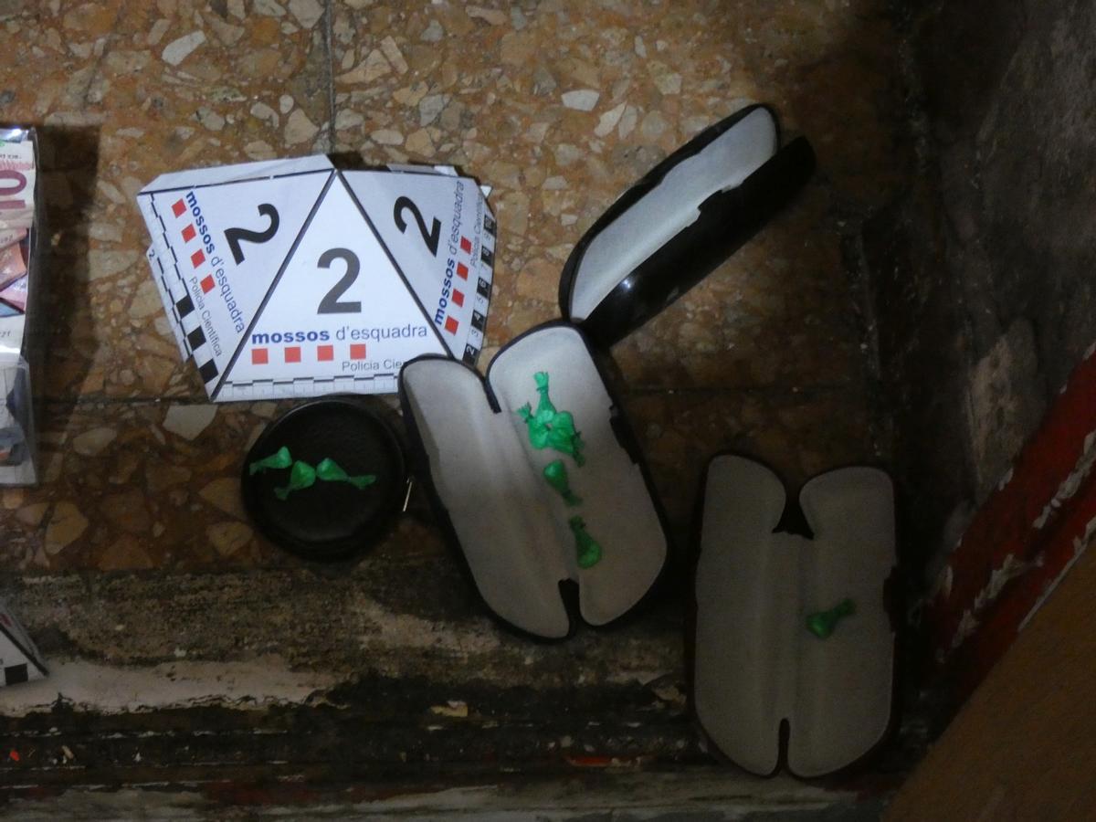 Les imatges de l'escorcoll al pis de Salt