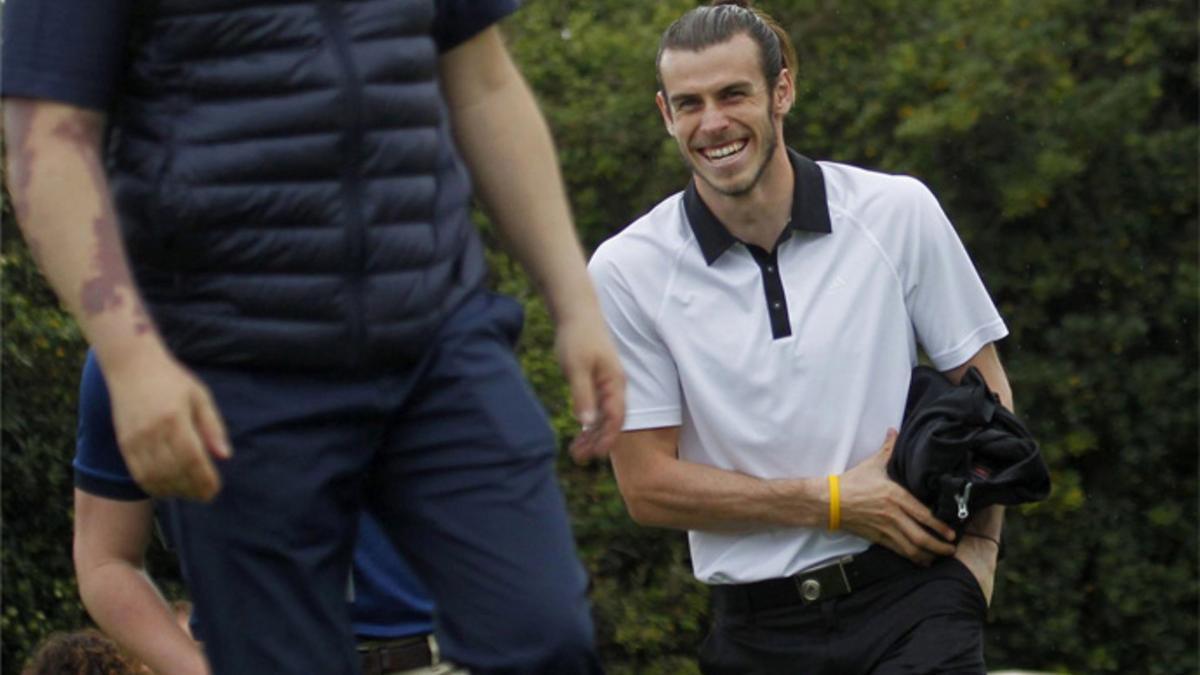 Bale se dio un atracón de golf