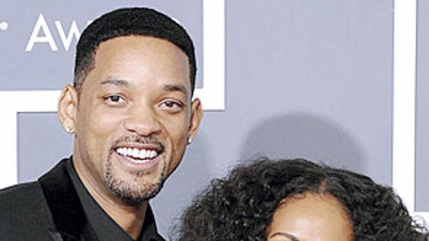 Will Smith y su mujer Pinkett.