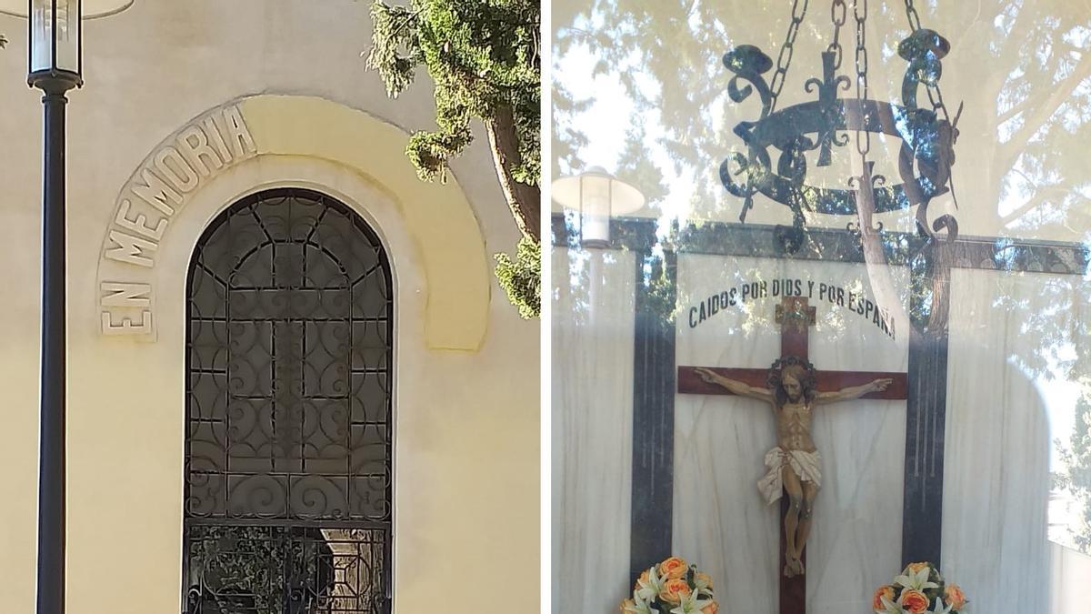 Vestigios Franquistas en el Cementerio Municipal de Benaguasil.