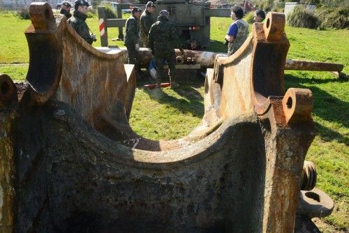 El último viaje de un cañón a Udra