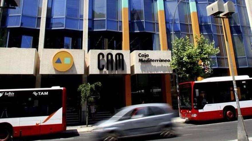 La sede de la CAM en Alicante, en una imagen de 2011.