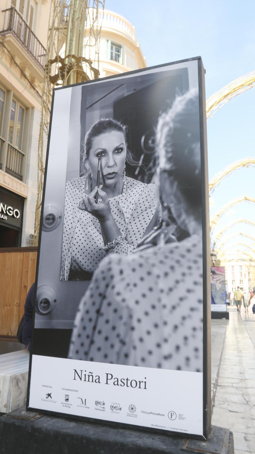 Fotos de la exposición 'Out Flamenco' de la calle Larios