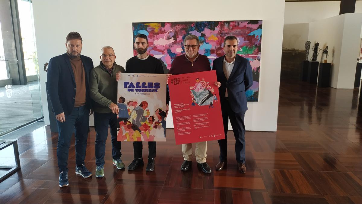 El cartell de les Falles 2023, amb l'autor Jaume Mora