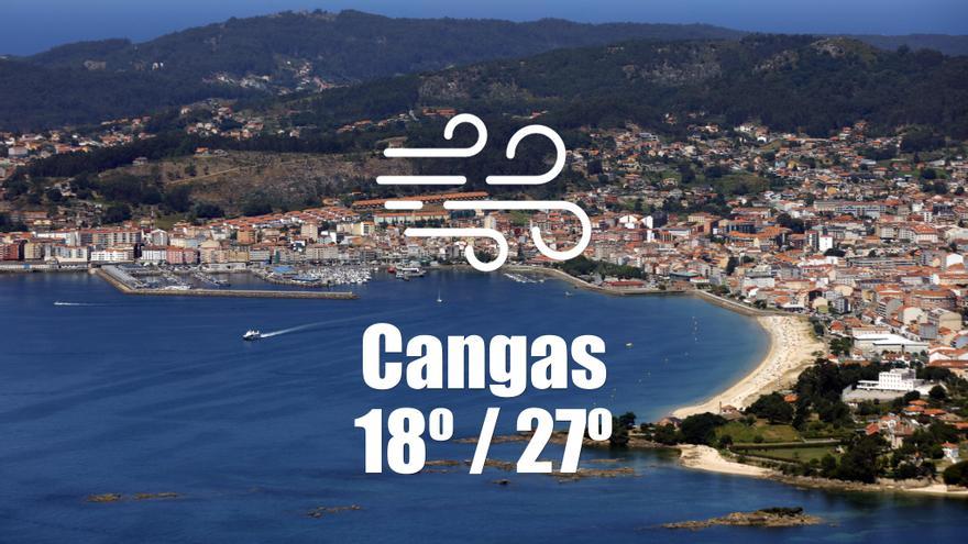 El tiempo en Cangas: previsión meteorológica para hoy, viernes 28 de junio