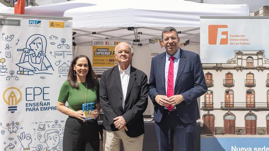 La FULP reúne en Santa Ana a 850 estudiantes de Gran Canaria en la XIV Feria de Cooperativas del Proyecto Enseñar para Emprender
