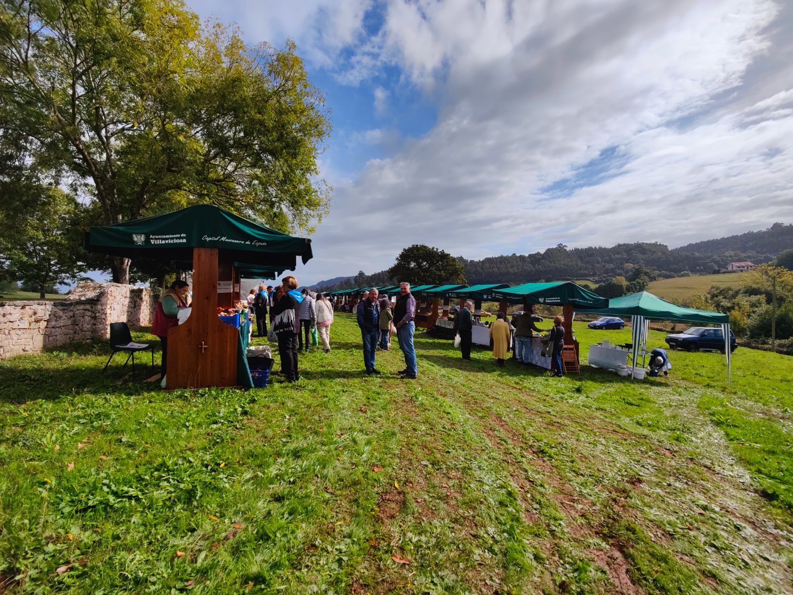 Así vivió Camoca su feria del lino y las nueces