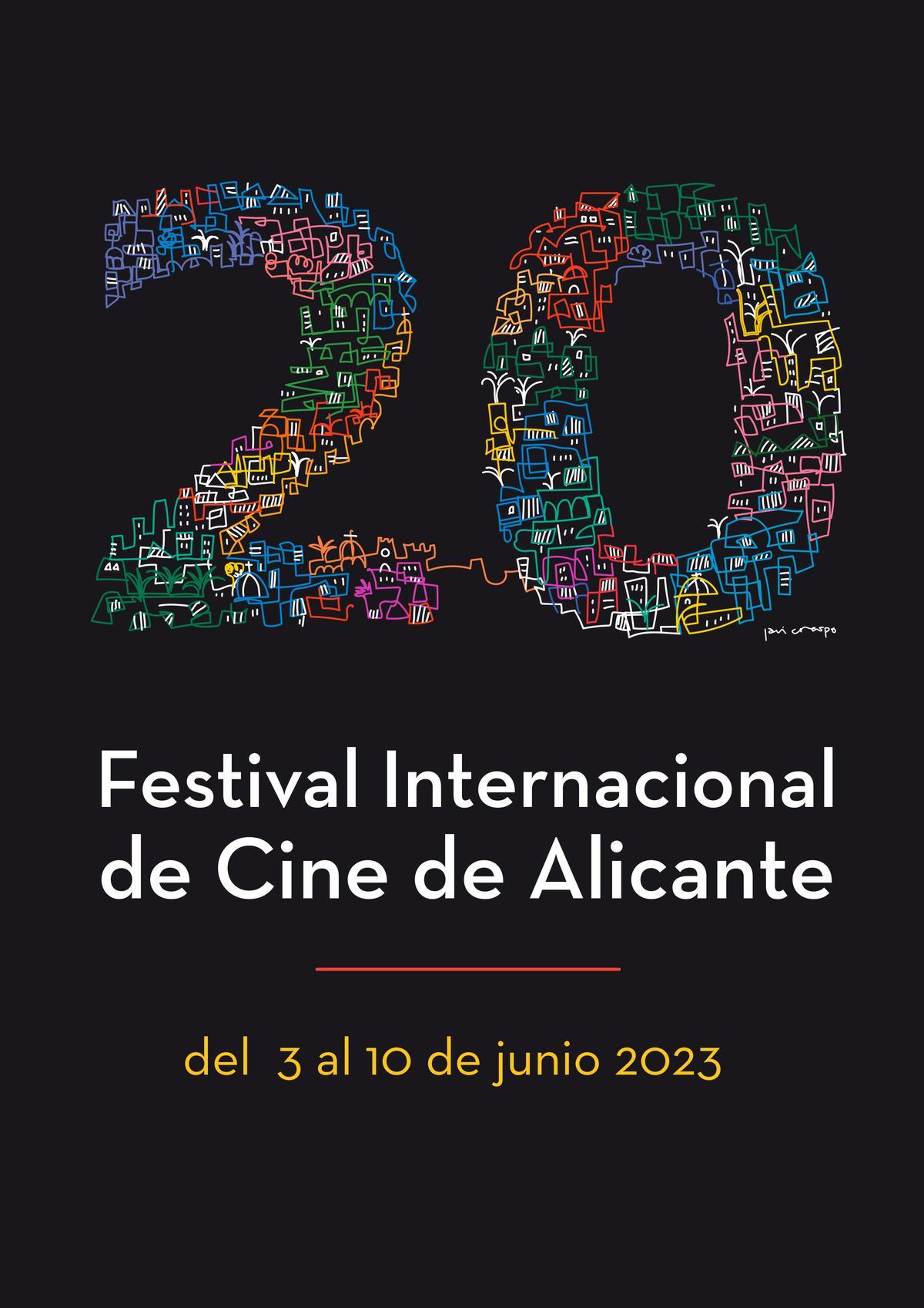 Cartel del festival en su vigésima edición