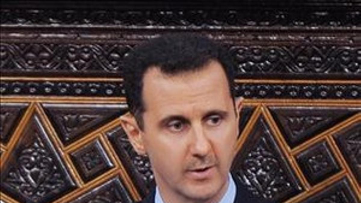 Bashar el Asad.