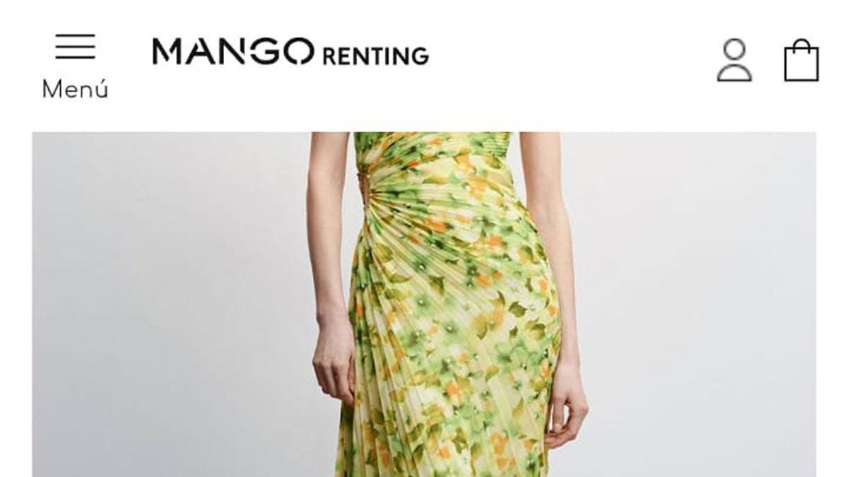 Mango Renting o cómo alquilar sus trapitos de fiesta por menos de 30 euros