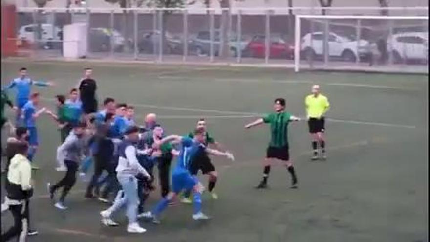 Pelea regional catalana Bon Pastor Carmelo