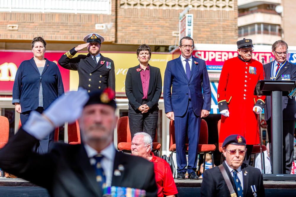 La Royal British Legion celebra un año más un desfile en honor a los soldados que murieron en la Primera Guerra Mundial