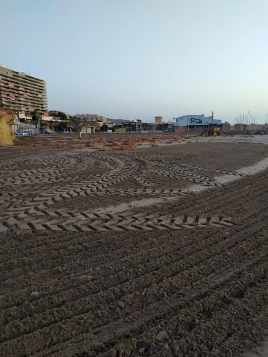 Daños por el temporal en El Campello