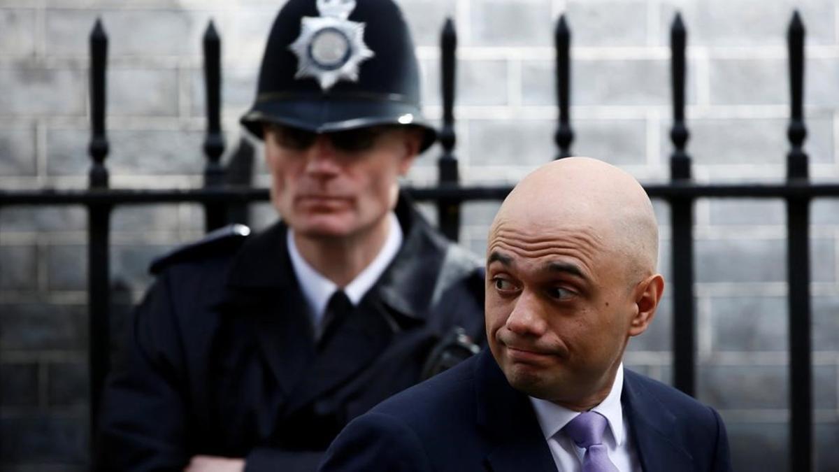 El ministro de Interior de Reino Unido, Sajid Javid.