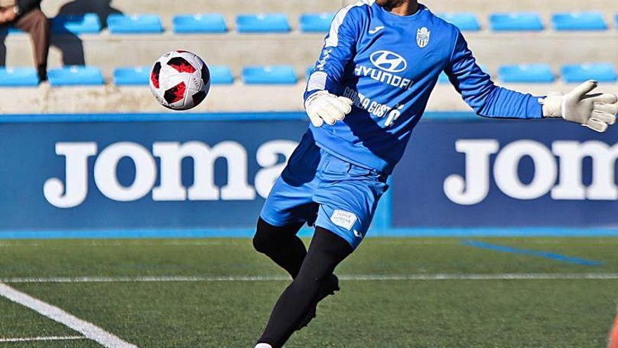 MiÃ±o, ayer en su primer entrenamiento como balearico.