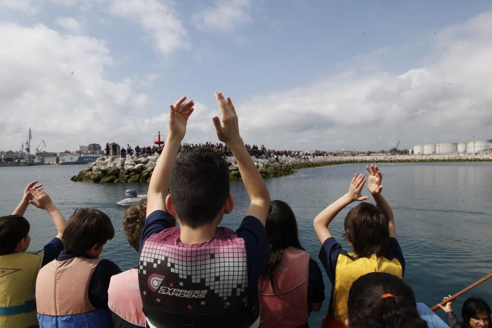 Proyecto escolar "Chalanas de Gijón"