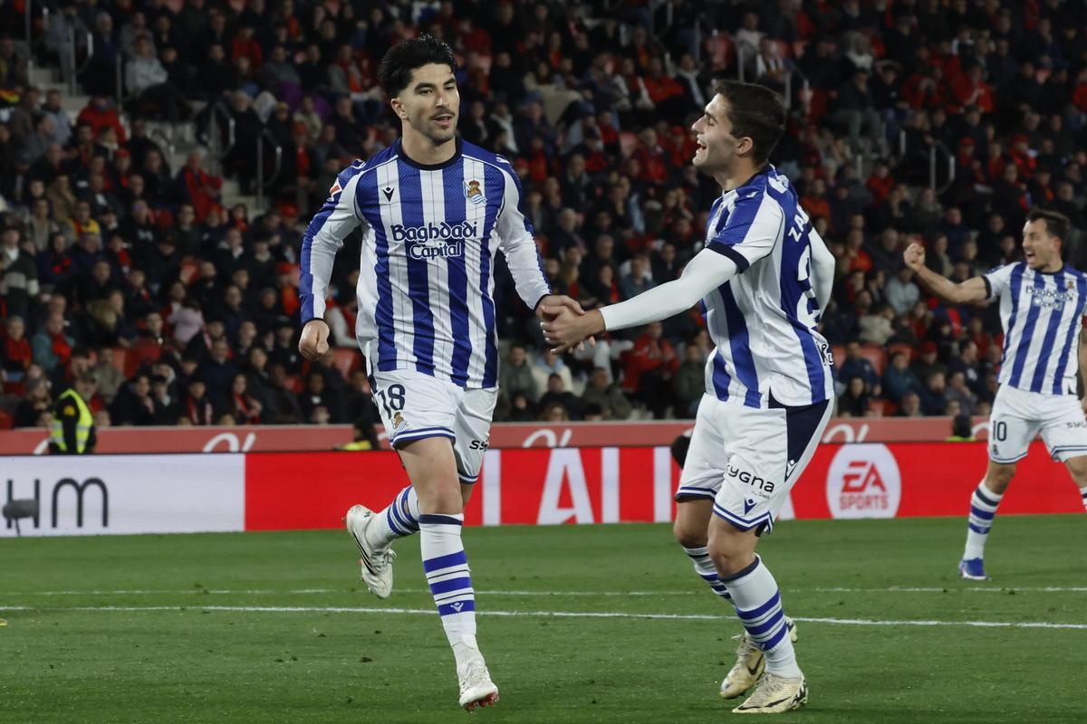 El Mallorca toca fondo ante una Real efectiva.