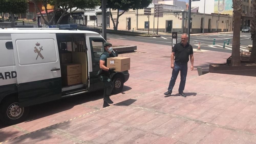 Llegan más mascarillas a Fuerteventura