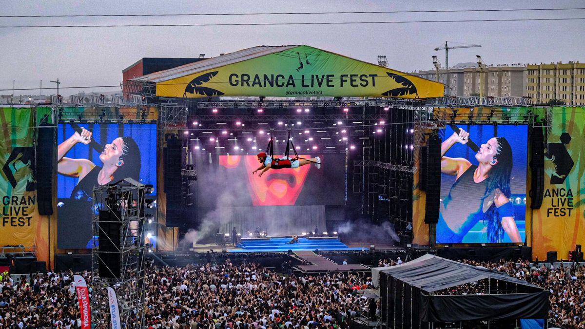 Nathy Peluso pone a bailar al estadio en el Granca Live Fest