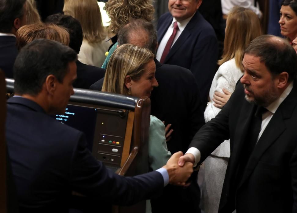 La sessió de constitució de les Corts, en imatges