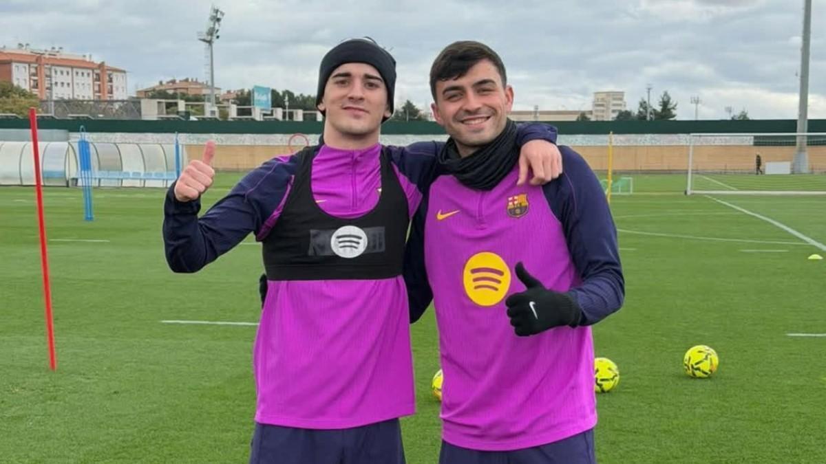 Pedri acude a la Ciutat Esportiva para evaluar su lesión