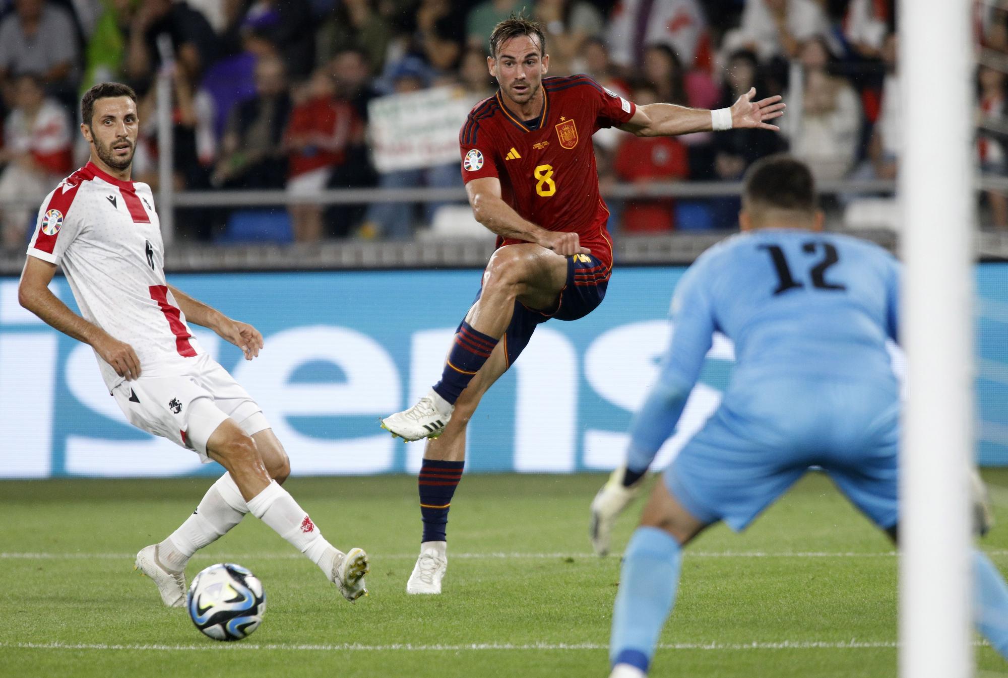 UEFA Euro 2024 Qualifiers - Georgia vs Spain