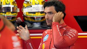 Carlos Sainz, tras la carrera en Italia